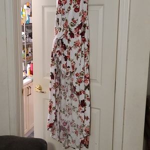 2 for 1 women long dresses with shorts